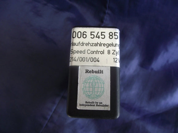 Mercedes Reman Idle Speed Control Unit 0065458532 VDO 412.214/001/004 - Fuel Injection Products