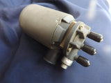 The remanufactured Porsche fuel pump, Bosch 0580970001, is a roller-cell-design electric fuel pump driven by a permanent-magnet electric motor. The fuel is scavenged from the vehicle's fuel tank and pressurized within the cavities formed between the individual pump rollers.