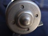 The remanufactured Porsche fuel pump, Bosch 0580970001, is a roller-cell-design electric fuel pump driven by a permanent-magnet electric motor. The fuel is scavenged from the vehicle's fuel tank and pressurized within the cavities formed between the individual pump rollers.