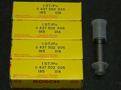 BMW 320i Set of 4 Fuel Injectors BOSCH 0437502006 Fit 320i 1980-83